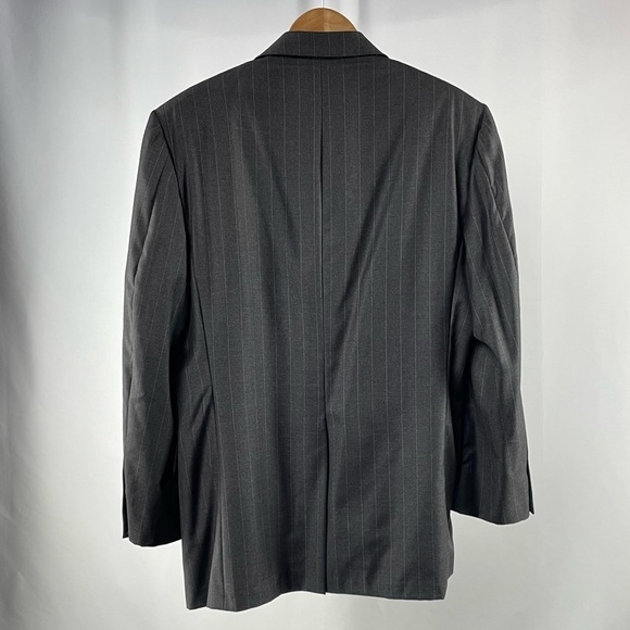 Hickey Freeman Loro Piana Tasmanian Super 120’s Blazer in Grey Size 40 S - Picture 2 of 6